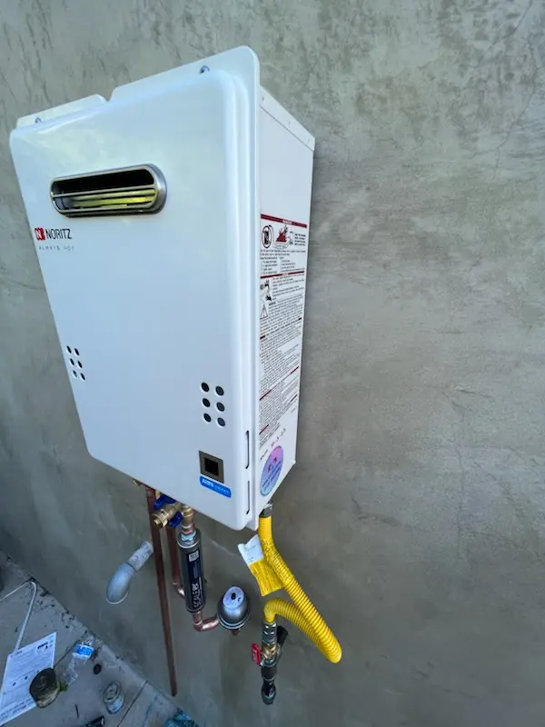 Tankless water heater installation for Sedgwick homes